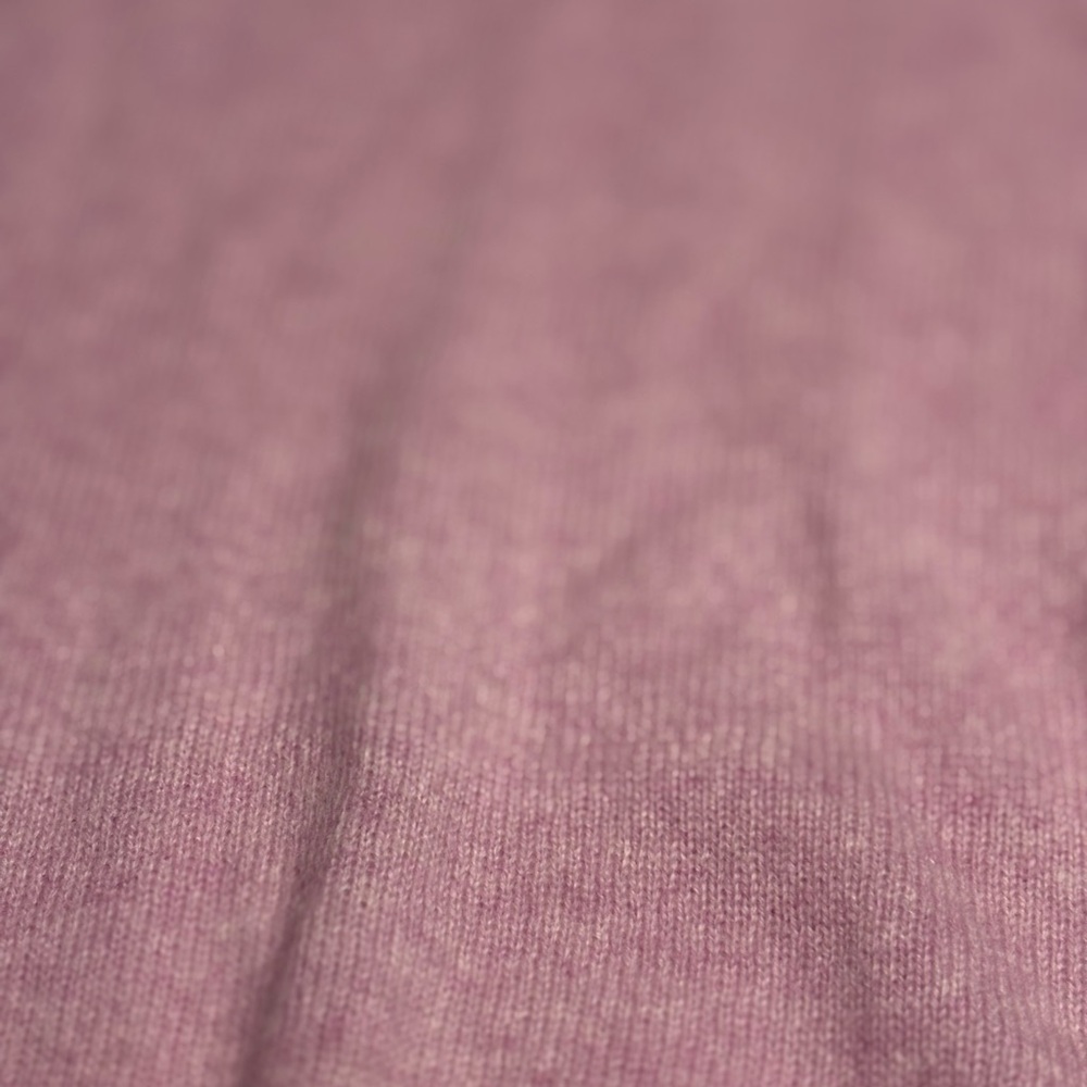 CASHMERE PINK Charter Club Pure V-Neck Sweater in the color Chantilly small - Picture 5 of 5